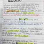 63-Notes on Sedimentary Rock Formation